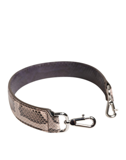 Dolce &amp; Gabbana Beige Exotic Leather Handbag Accessory Shoulder Strap