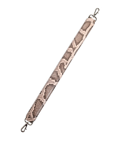 Dolce &amp; Gabbana Beige Exotic Leather Handbag Accessory Shoulder Strap