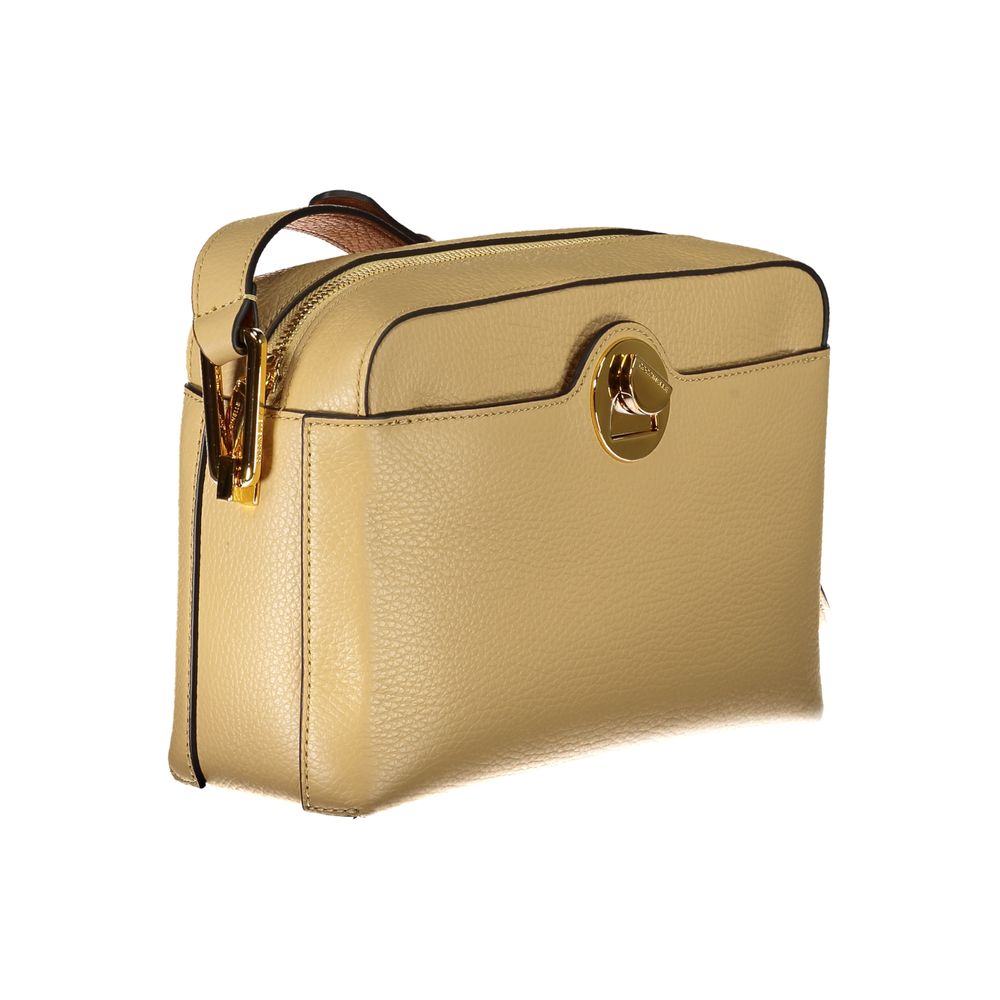 Coccinelle Beige Läderhandväska