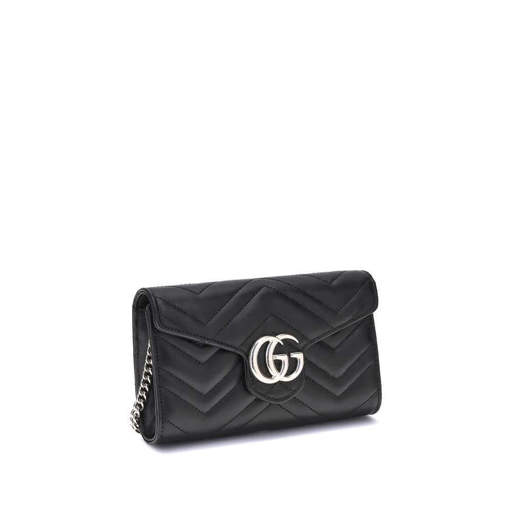 Gucci GG Marmont Plånbok med Kedja