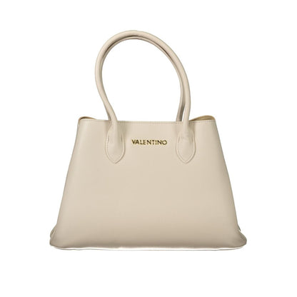 Mario Valentino Beige Polyeten Damhandväska