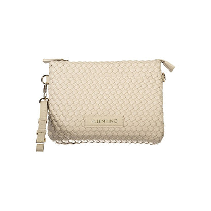 Mario Valentino Beige Polyeten Damhandväska