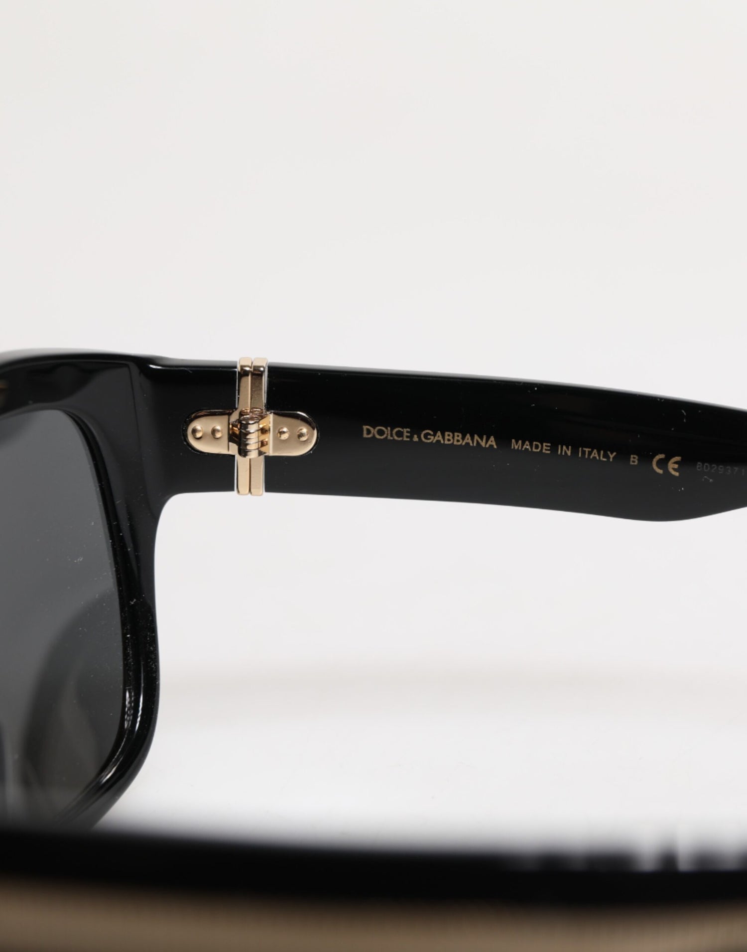 Dolce &amp; Gabbana Black Square Acetate Frame DG4398-F Eyewear Sunglasses