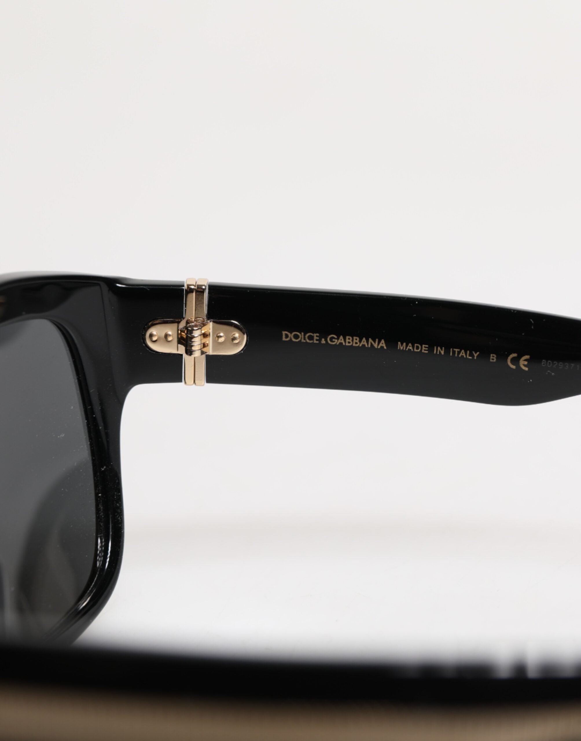 Dolce &amp; Gabbana Black Square Acetate Frame DG4398-F Eyewear Sunglasses