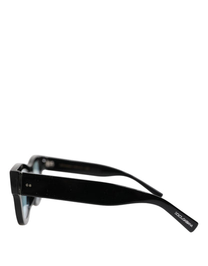 Dolce &amp; Gabbana Blue Black Marbled Metal DG2215K Eyewear Sunglasses