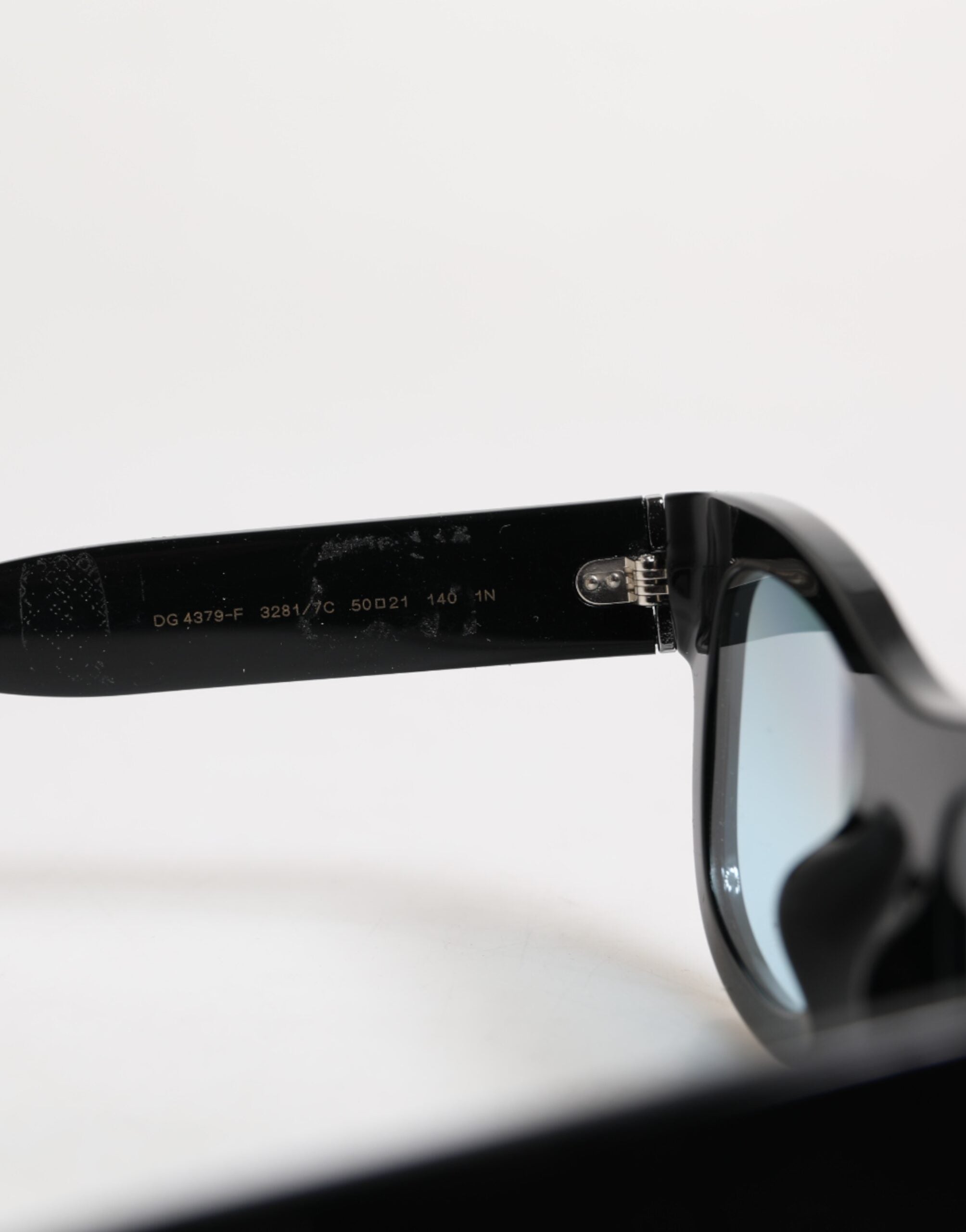 Dolce &amp; Gabbana Blue Black Marbled Metal DG2215K Eyewear Sunglasses