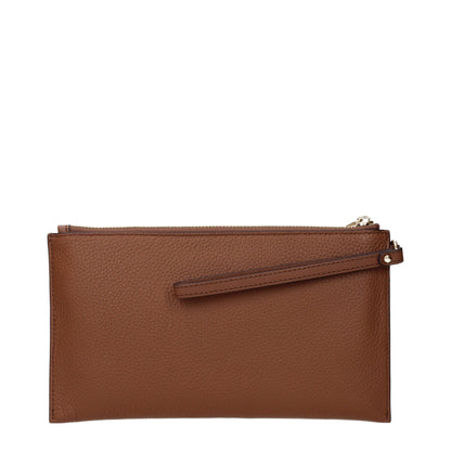 Michael Kors bruna läderkuvertväskor