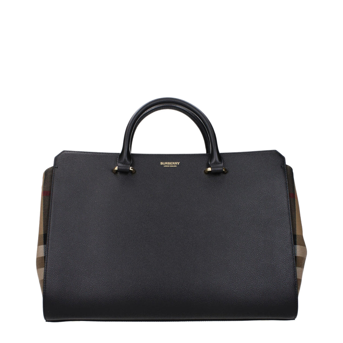 Burberry svarta läderväskor
