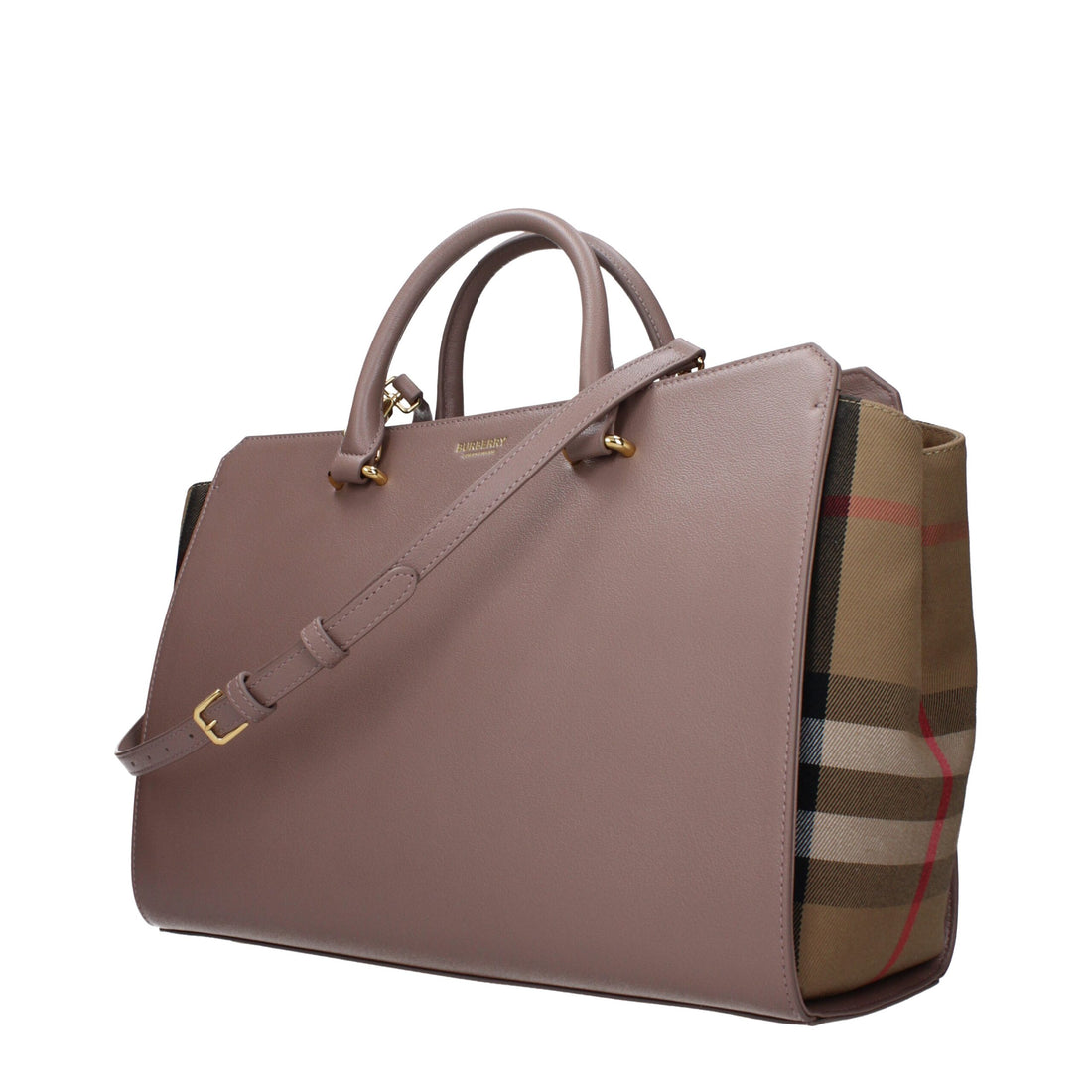 Burberry grå läderväskor
