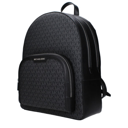 Michael Kors svarta tygryggsäckar
