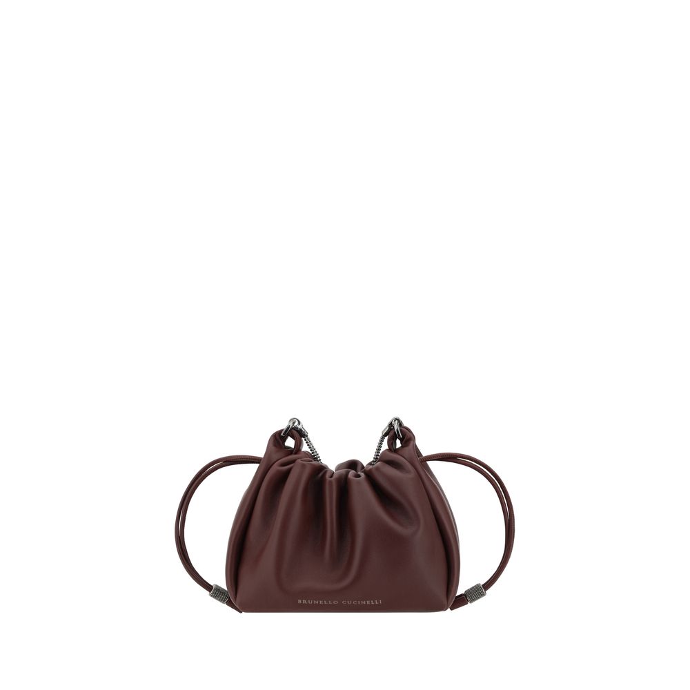Brunello Cucinelli Bucket Mellow mini axelväska