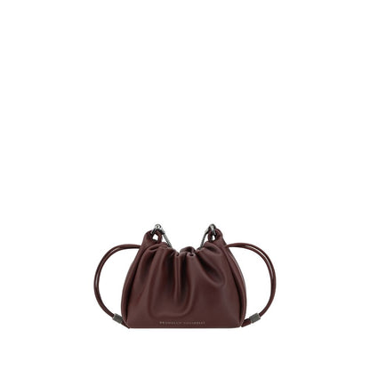 Brunello Cucinelli Bucket Mellow mini axelväska