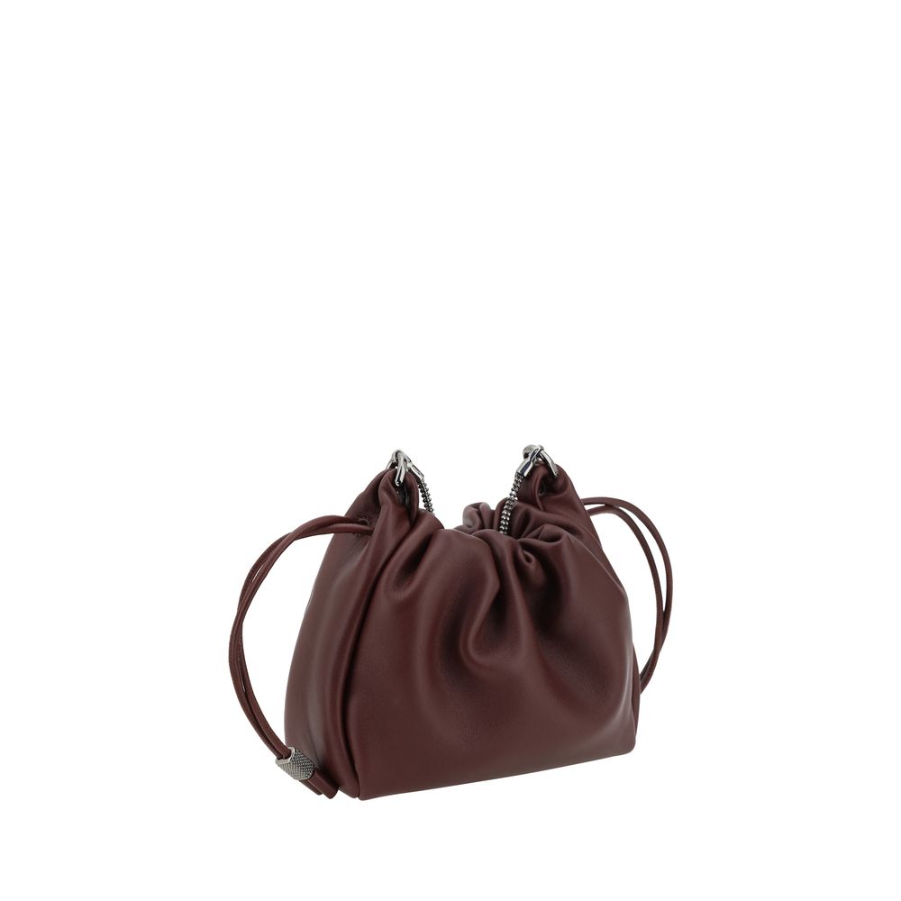 Brunello Cucinelli Bucket Mellow mini axelväska