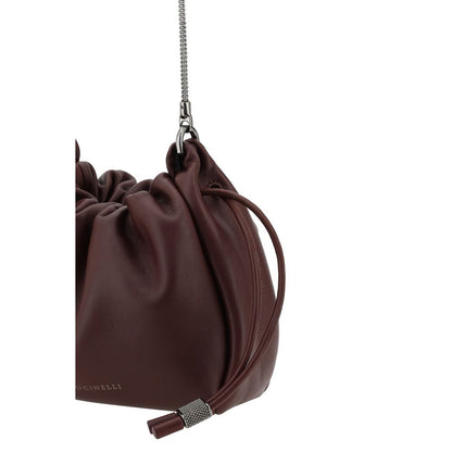 Brunello Cucinelli Bucket Mellow mini axelväska