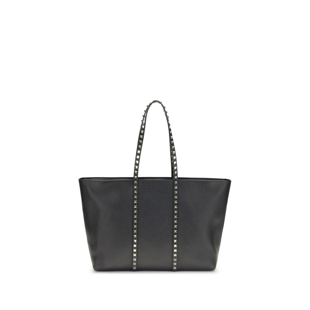 Valentino Garavani Medium Rockstud tygväska
