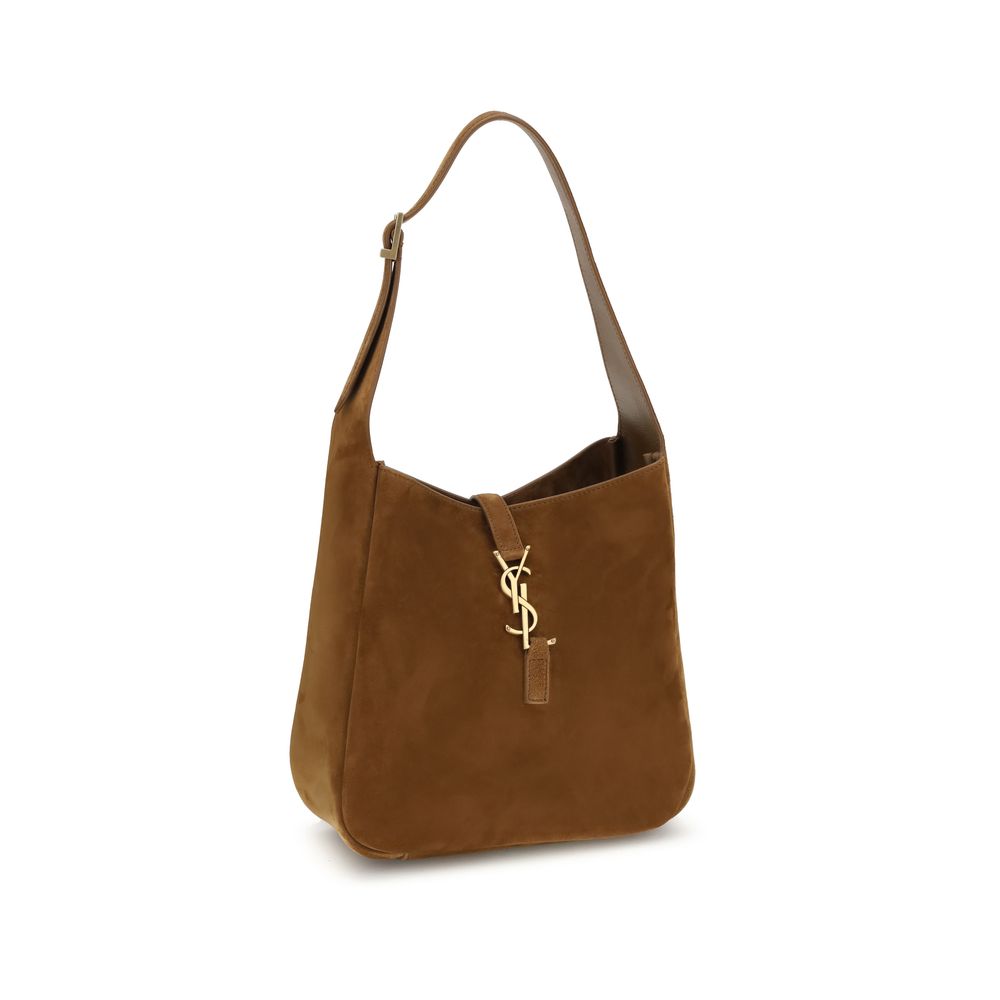 Saint Laurent Le 5 à 7 axelväska i mocka