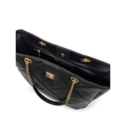 Dolce &amp;amp; Gabbana svart läderväska