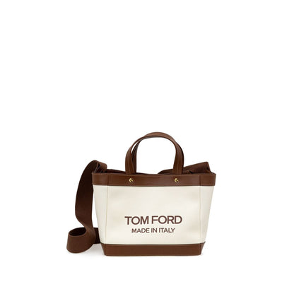 Tom Ford Beige Bomullsväska