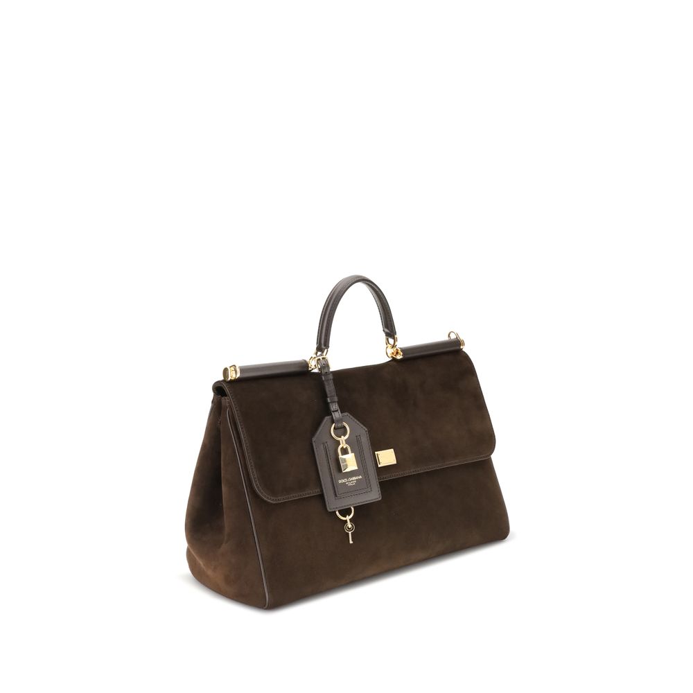Dolce &amp; Gabbana Sicily suede Handbag