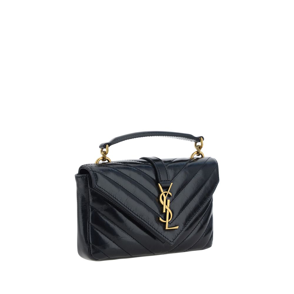 Saint Laurent axelväska med logotyp