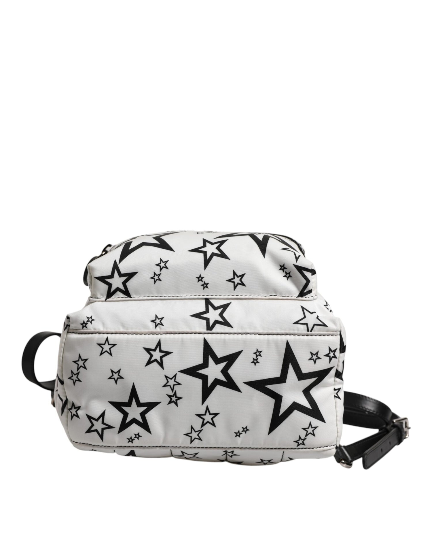 Dolce &amp;amp; Gabbana Vit DG Stjärnmönster Nylon Reseryggsäck