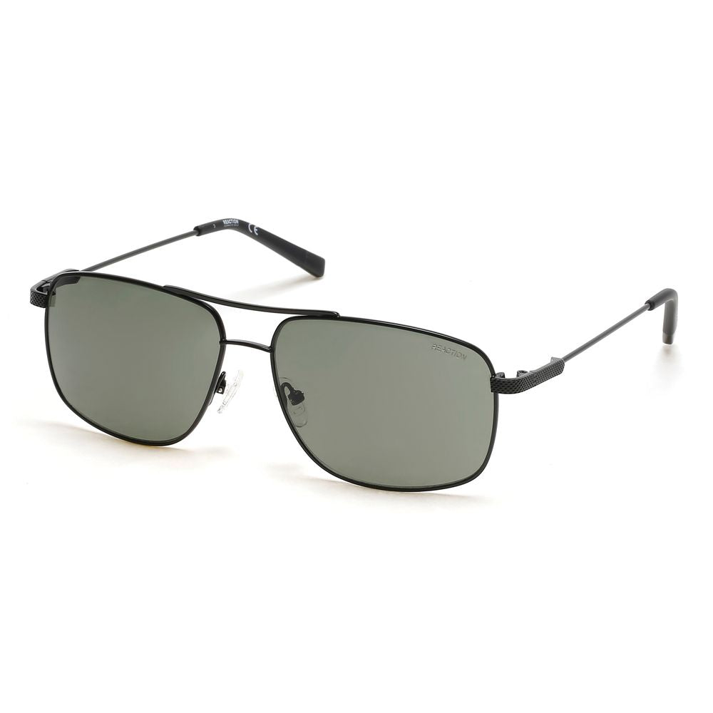 Kenneth Cole svarta metallsolglasögon