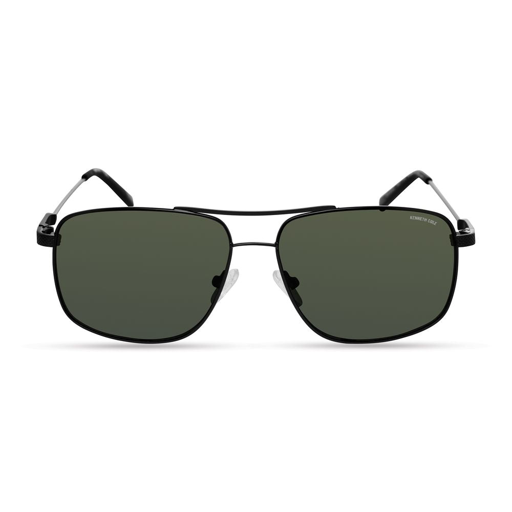 Kenneth Cole svarta metallsolglasögon