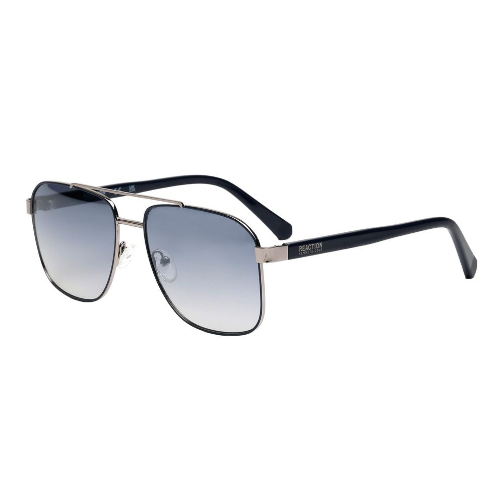 Kenneth Cole svarta metallsolglasögon