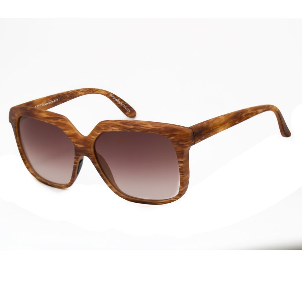 Italia Independent bruna acetatsolglasögon