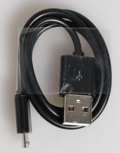 Dolce &amp; Gabbana Black Leather Exotic Skin 3000mAh Power Bank Charger USB
