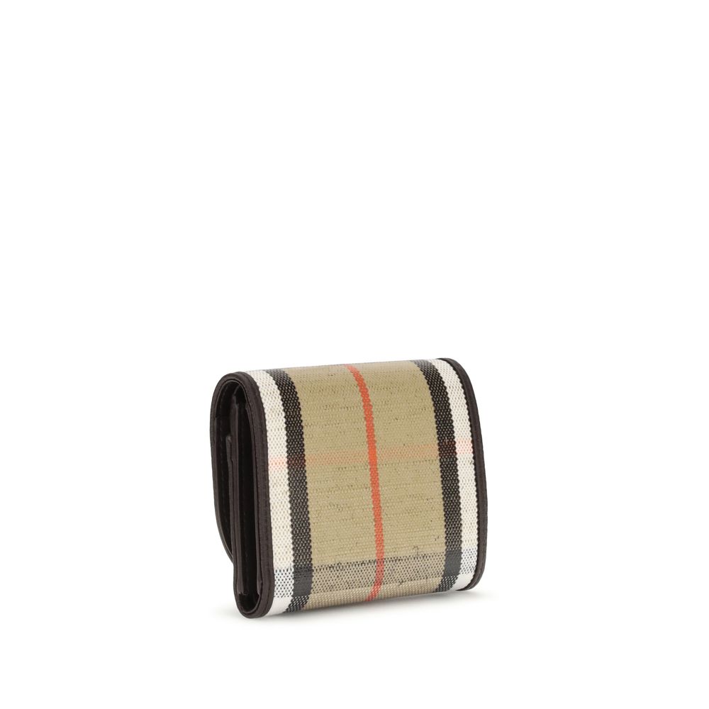 Burberry Highlands kompakt plånbok