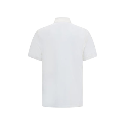 Brunello Cucinelli pikétröja med logotyp