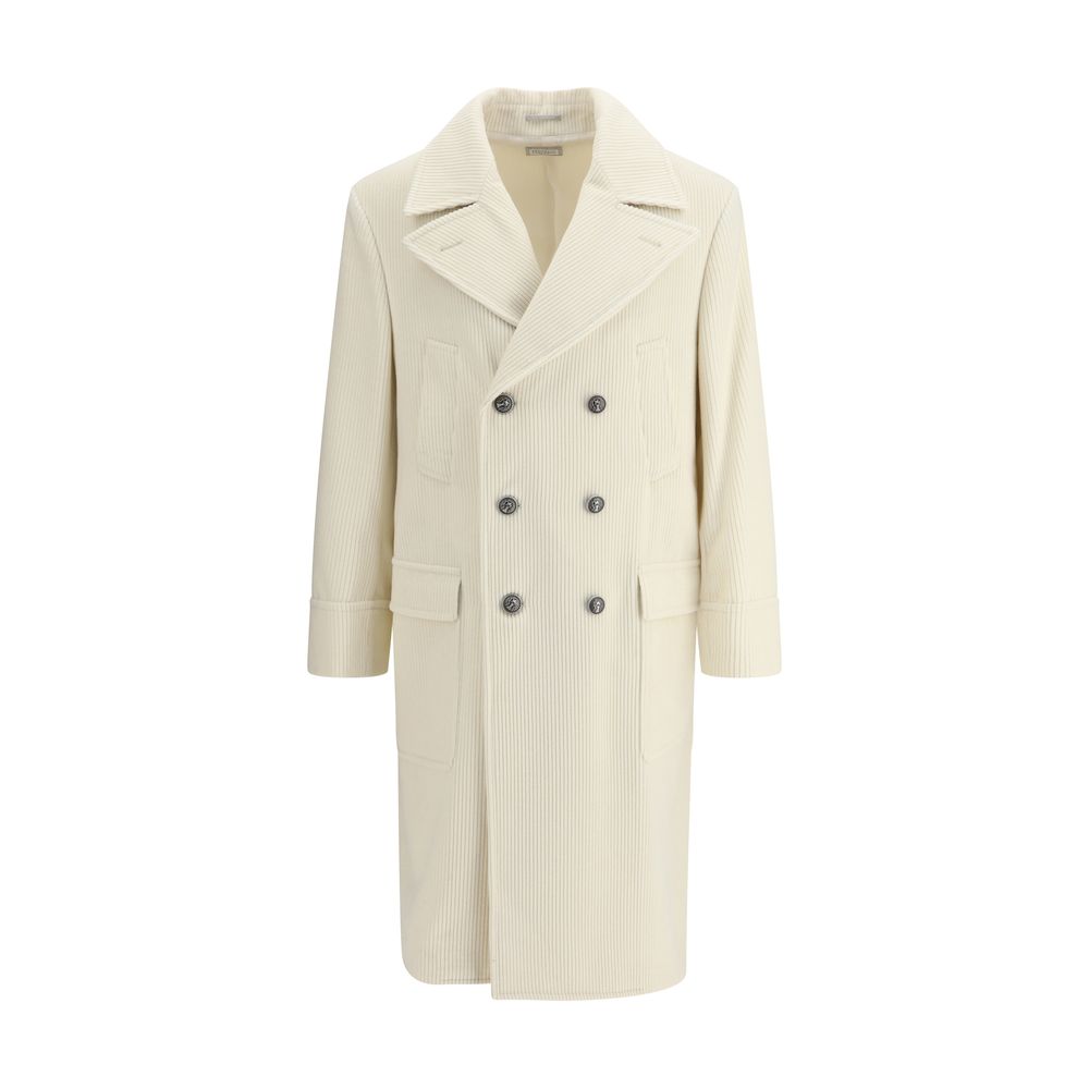 Brunello Cucinelli Ribbad kashmirkappa