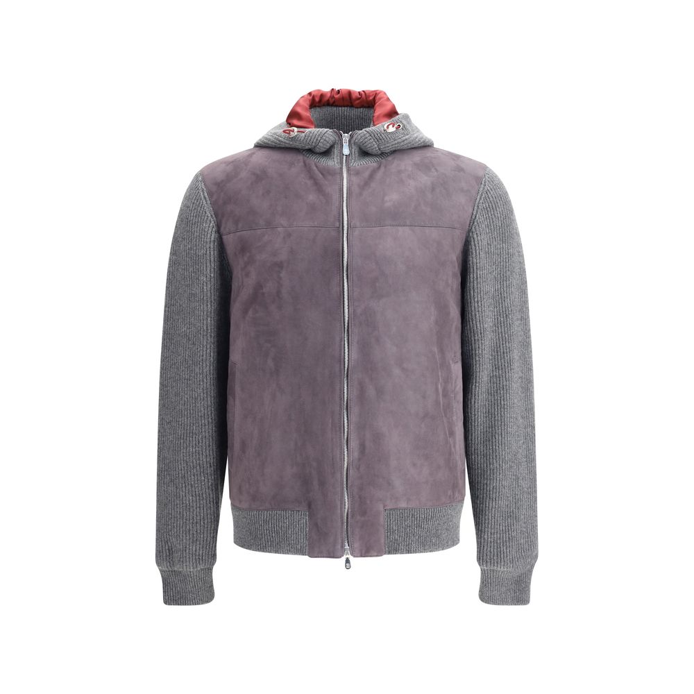 Brunello Cucinelli engelsk stickad jacka