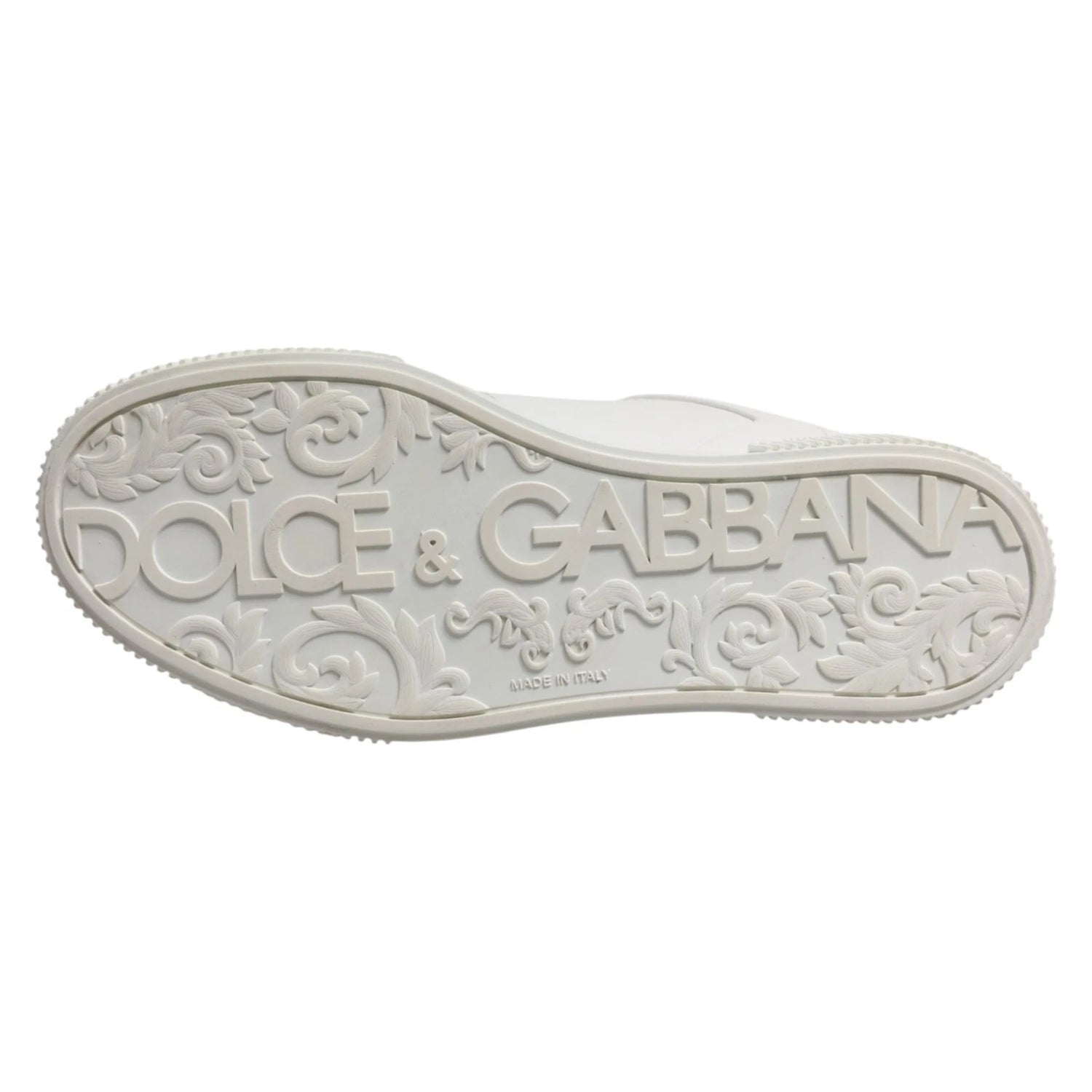Dolce &amp;amp; Gabbana Vita Miami Läder Låga Sneakers Herrskor