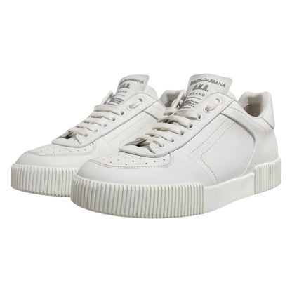 Dolce &amp;amp; Gabbana Vita Miami Läder Låga Sneakers Herrskor