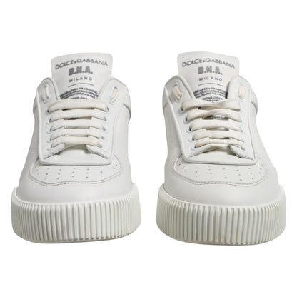 Dolce &amp;amp; Gabbana Vita Miami Läder Låga Sneakers Herrskor