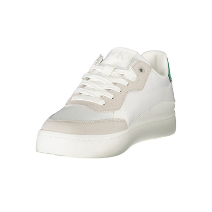 Calvin Klein Vita Läder Herr Sneaker