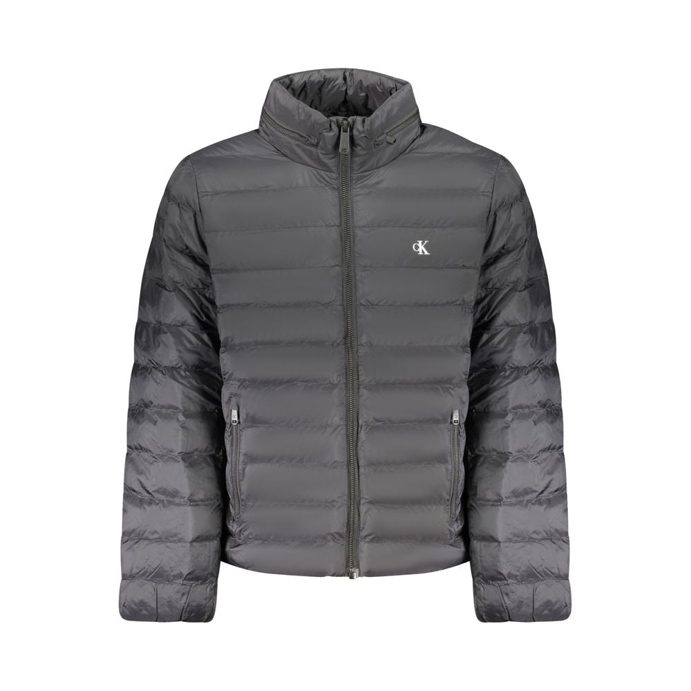 Calvin Klein svart polyamid herrjacka