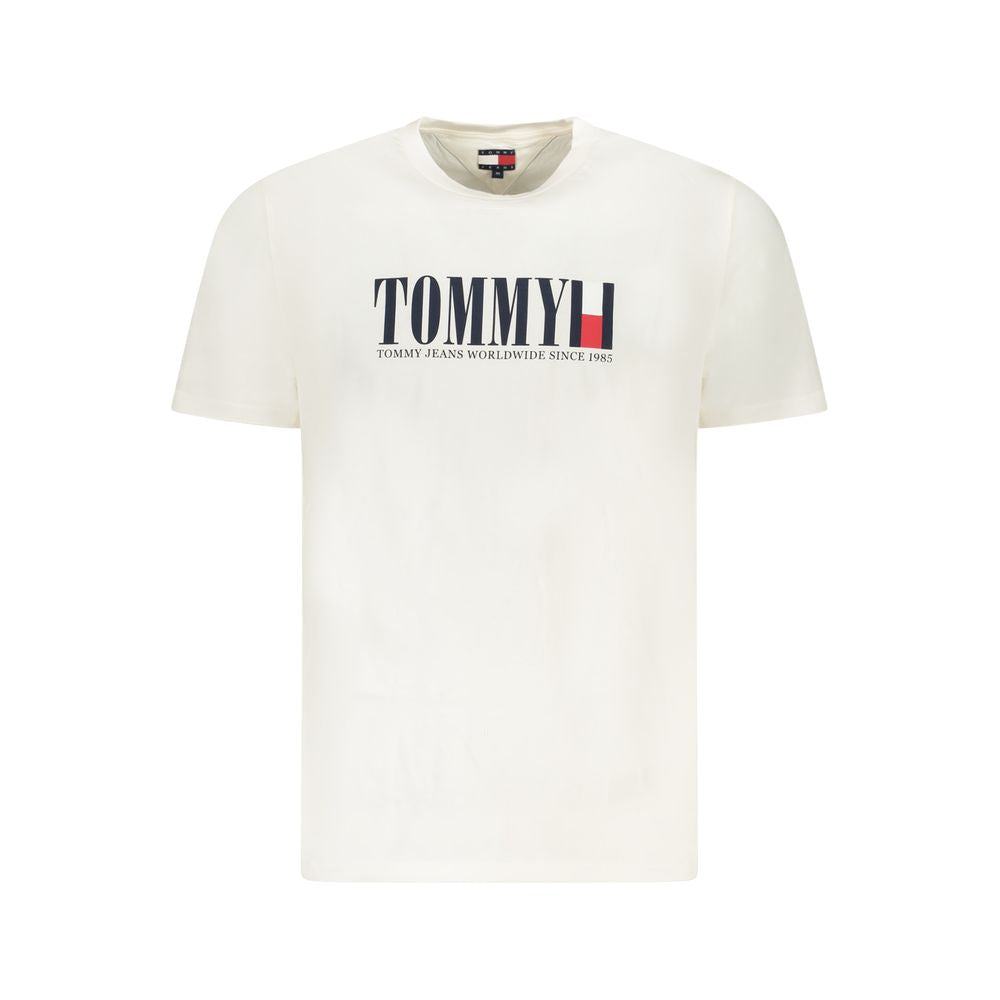 Tommy Hilfiger Vit Bomull Herr T-shirt