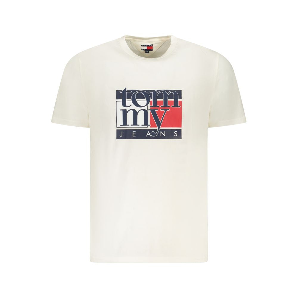 Tommy Hilfiger Vit Bomull Herr T-shirt