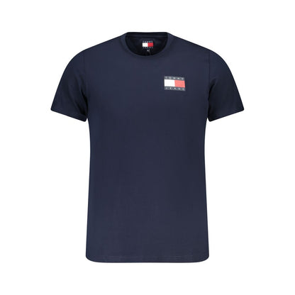 Tommy Hilfiger Blå Bomull Herr T-shirt