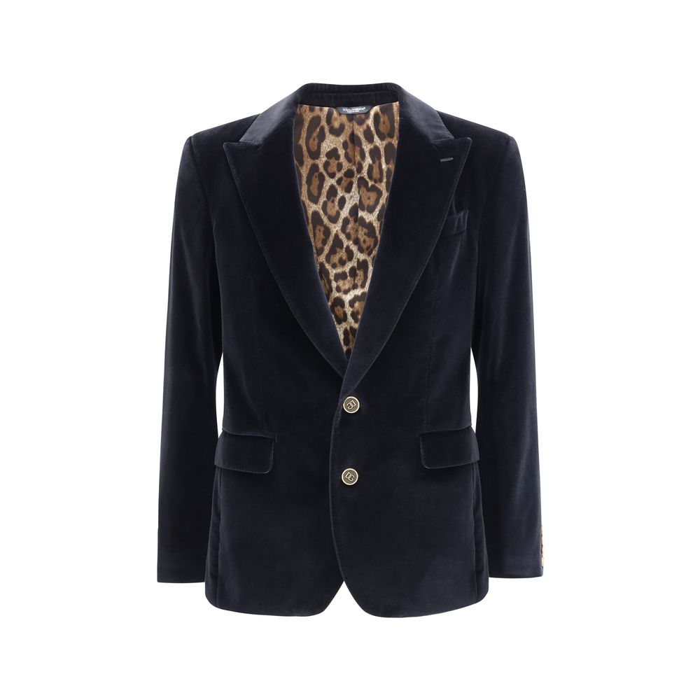 Dolce &amp;amp; Gabbana sammetsblazer i sicilien