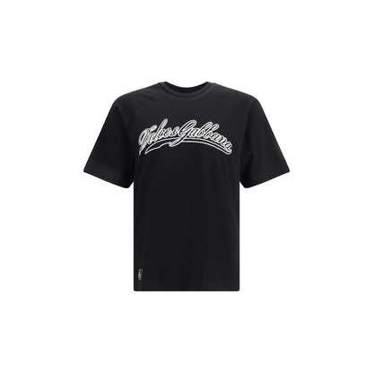 Dolce &amp;amp; Gabbana-t-shirt med logotyp