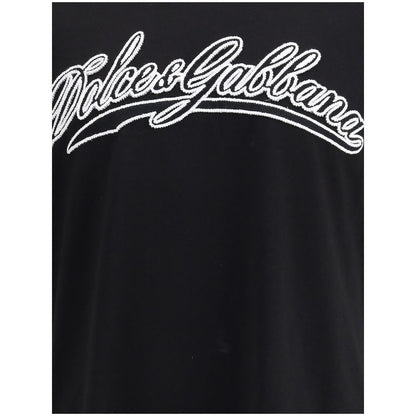 Dolce &amp;amp; Gabbana-t-shirt med logotyp