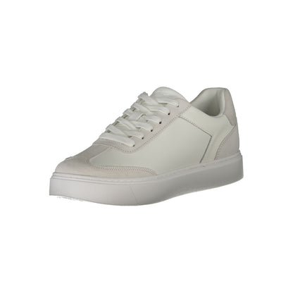 Calvin Klein Vita Läder Herr Sneaker