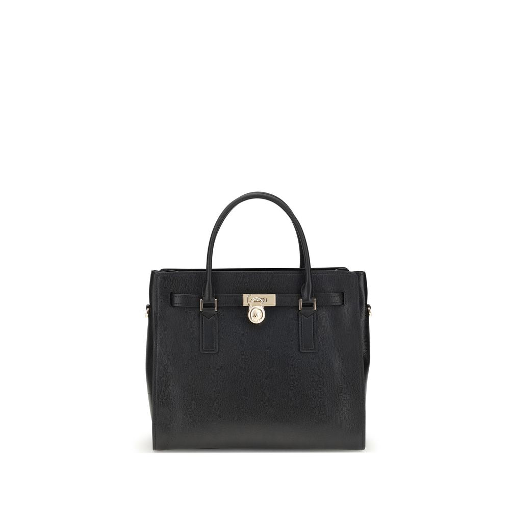 Michael Kors läderaxelväska