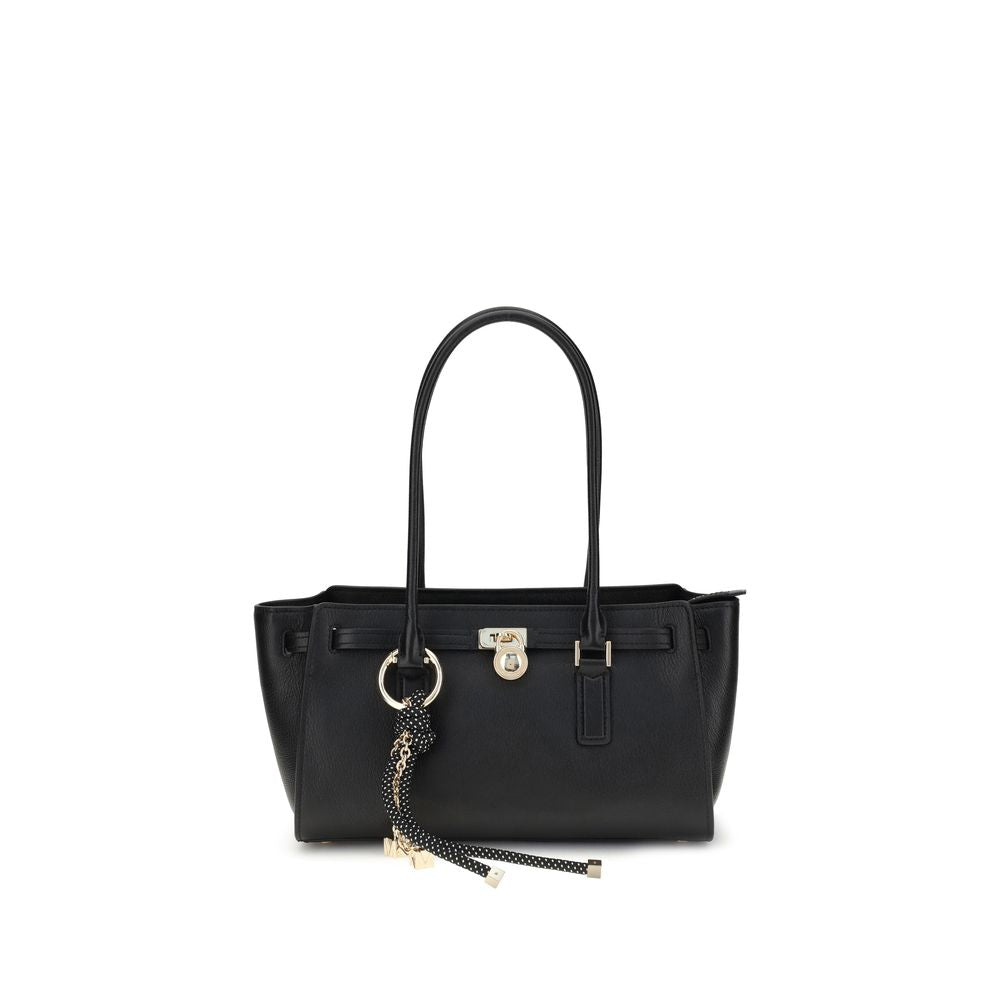 Michael Kors läderaxelväska
