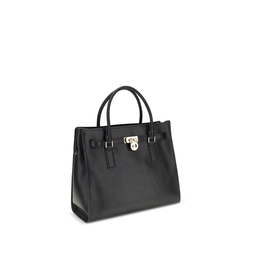 Michael Kors läderaxelväska