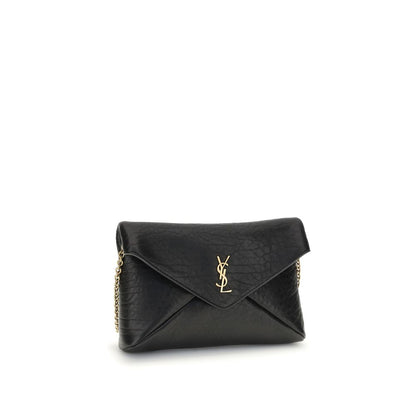 Saint Laurent Cassandre kedja Clutch Bag